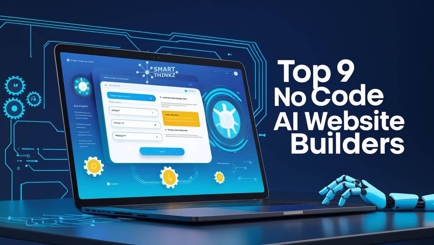 Top 9 No Code AI-Powered Website Builders for Prompt-Driven Business Solutions by SmartThinkz.com